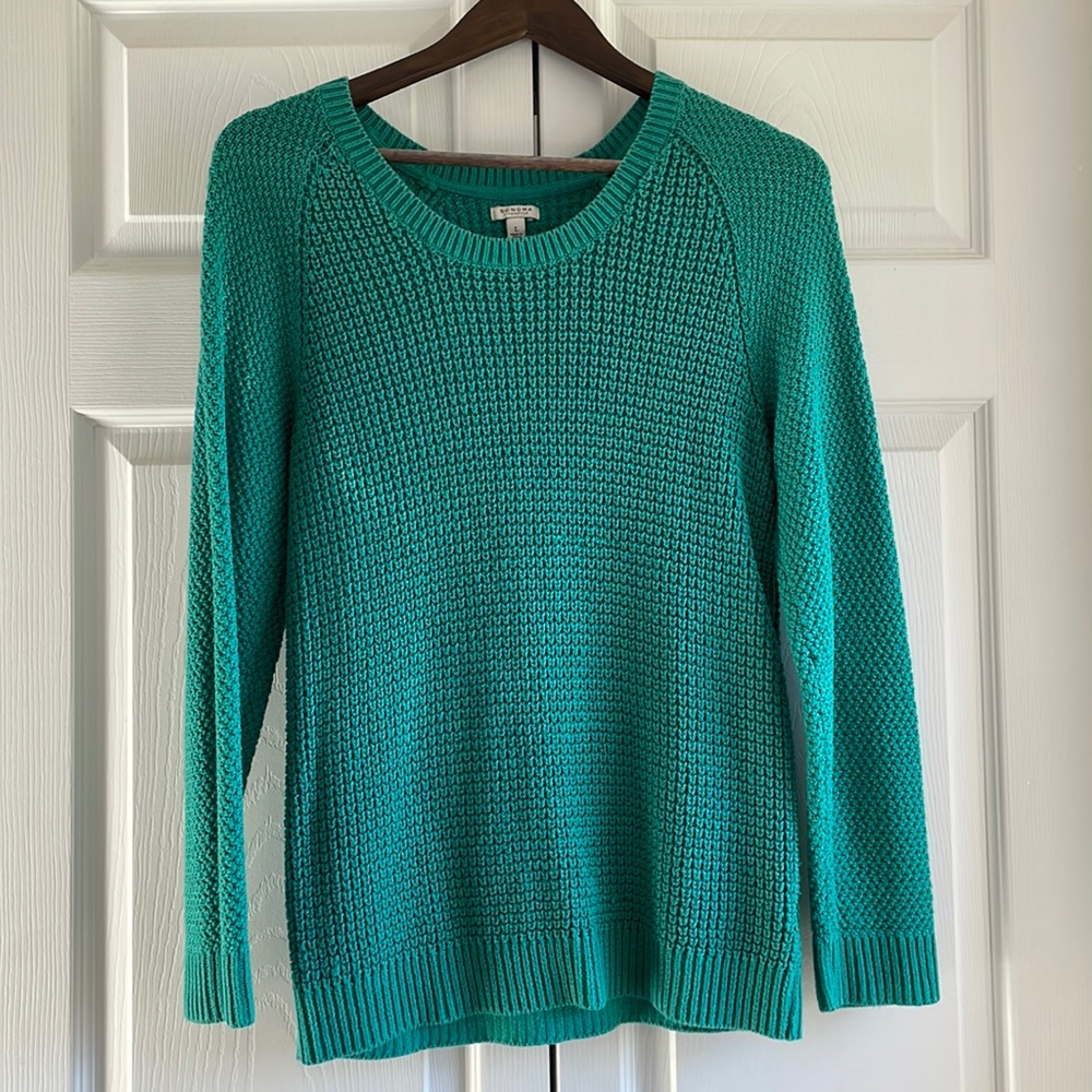 Green sweater